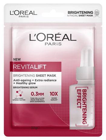 LOralParisRevitaliftBrighteningSheetMask1
